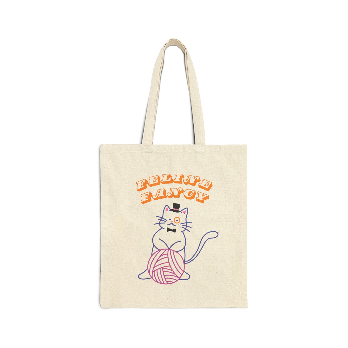 Feline Fancy Cat Tote Bag