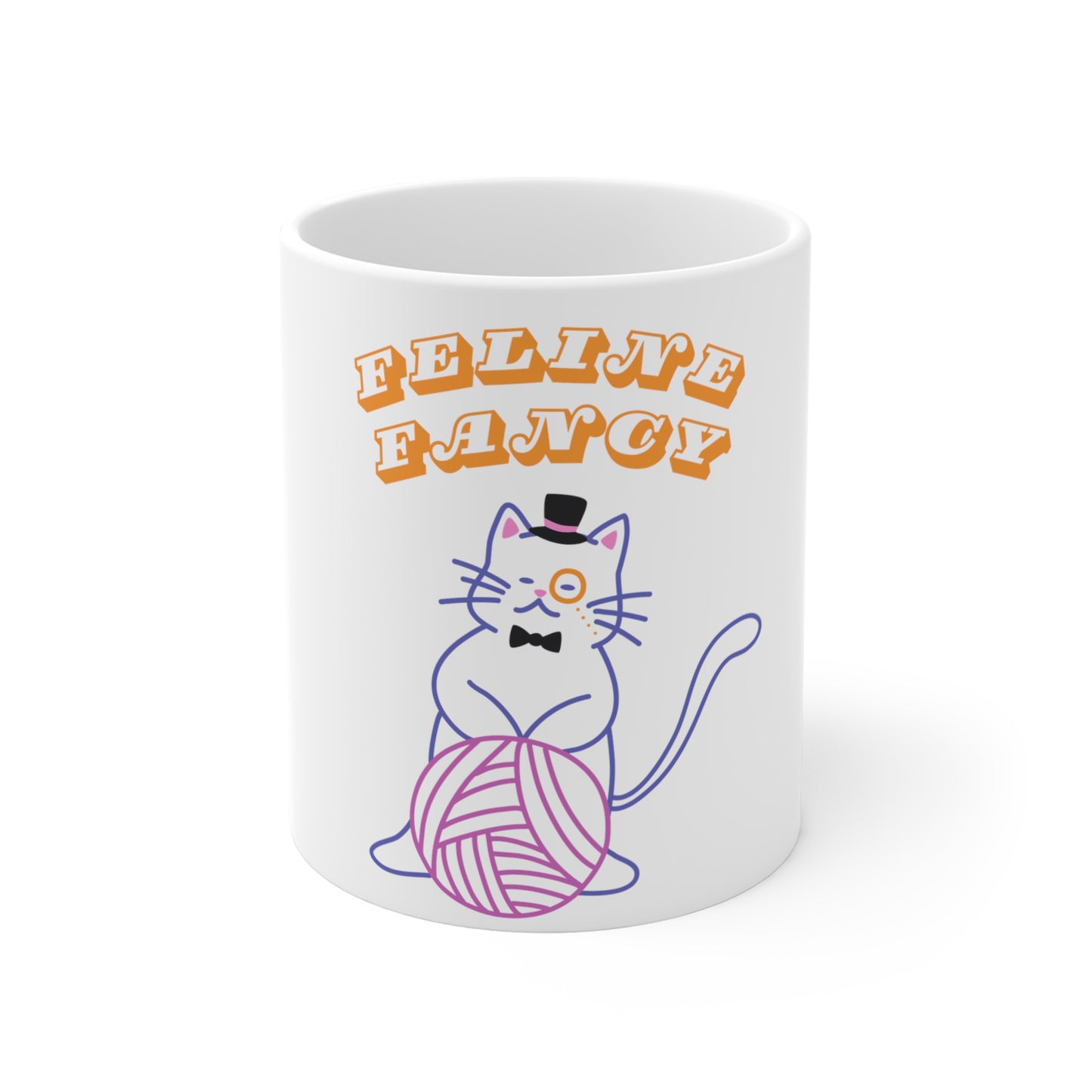 Feline Fancy Cat Mug 11oz